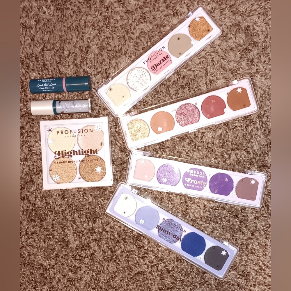 NIB Lot of Profusion cosmetics